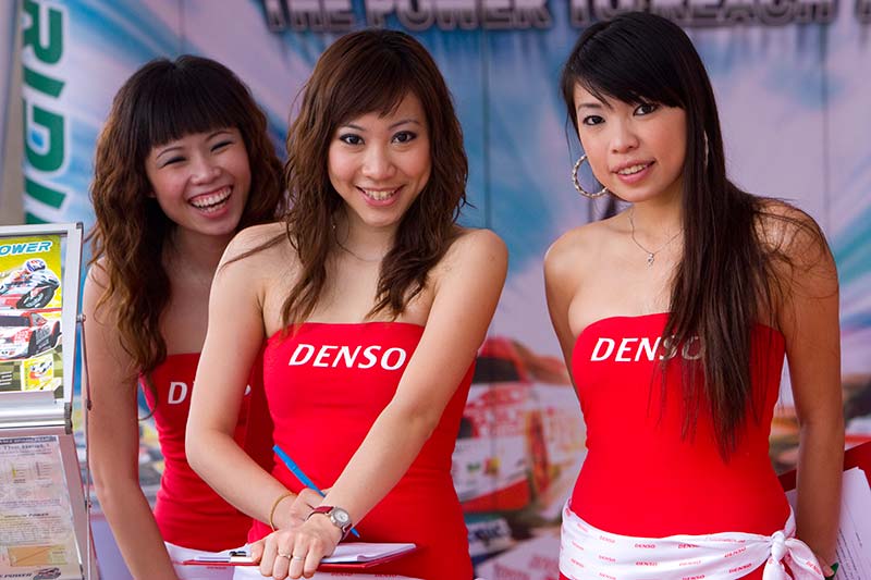 Denso Booth Babes Malaysia Pictures - Kuala Lumpur Pictures