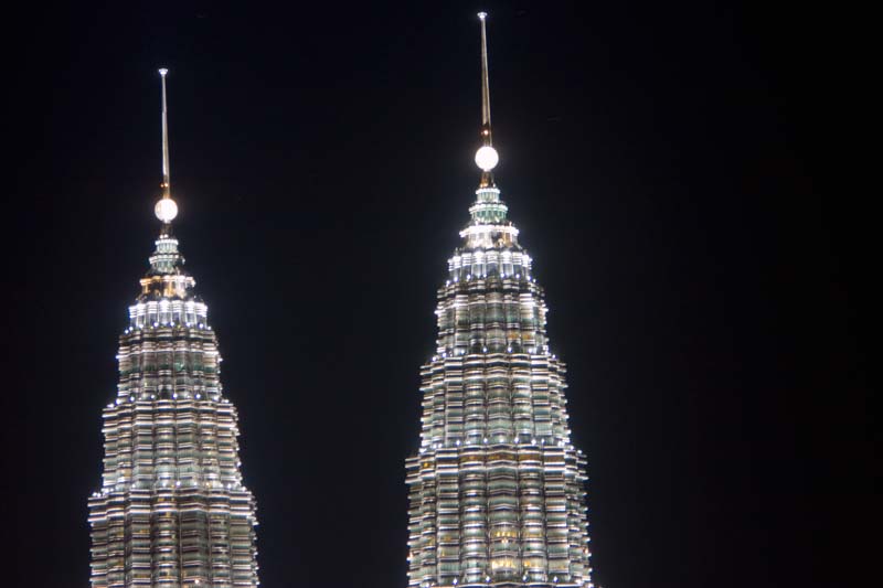 twins at night Malaysia Pictures - Kuala Lumpur Pictures
