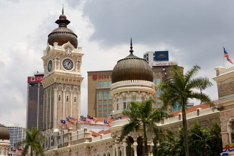 merdeka square buildings two Malaysia Pictures - Kuala Lumpur Pictures