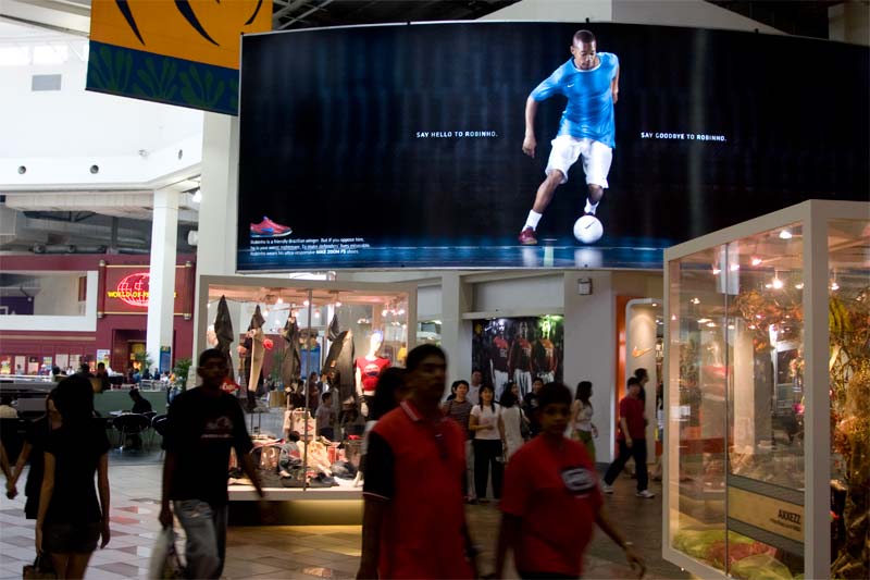 Big Robinho Nike advertisement Malaysia Pictures - Kuala Lumpur Pictures
