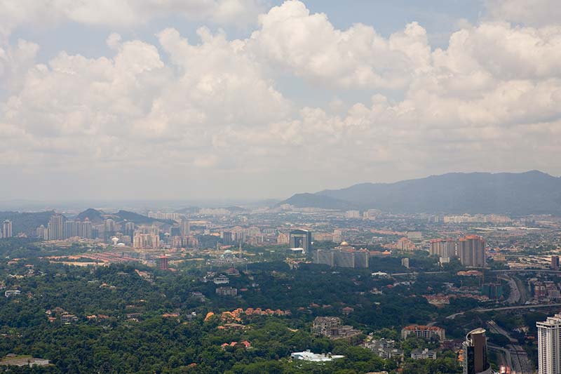 View from KL tower  nine Malaysia Pictures - Kuala Lumpur Pictures