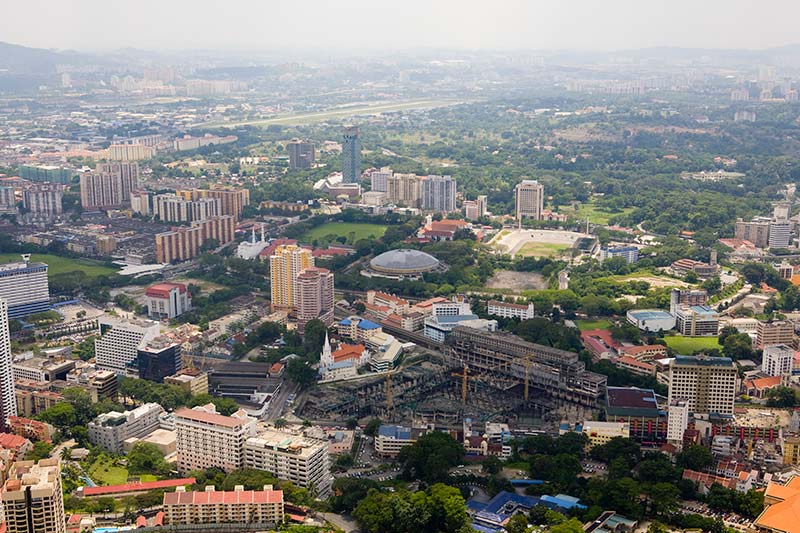 view from kl tower three Malaysia Pictures - Kuala Lumpur Pictures