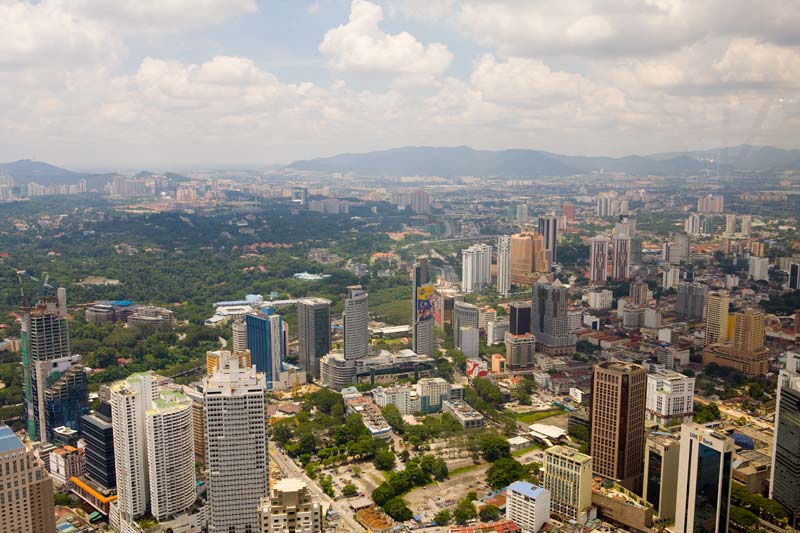 view from kl tower two Malaysia Pictures - Kuala Lumpur Pictures