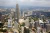 twin towers from kl tower