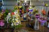 selling flowers night